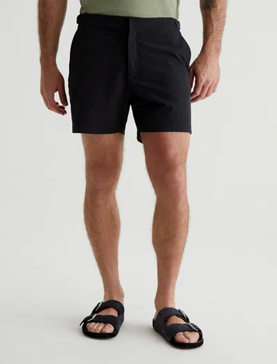 Ag Jeans Pace Active Performance Trunks In Black
