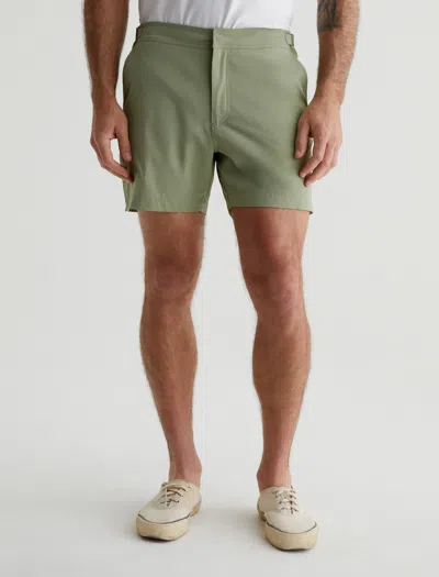 Ag Jeans Pace Active Performance Trunks In Green