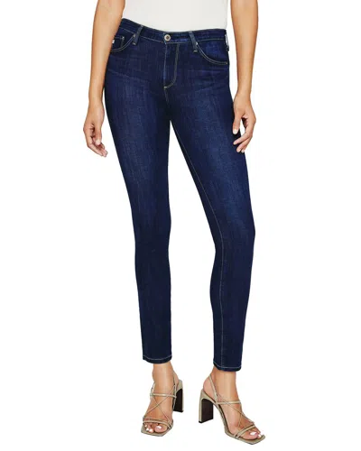 Ag The Jean Of Tomorrow Alexxis High Waist Straight Leg Jeans In Blue