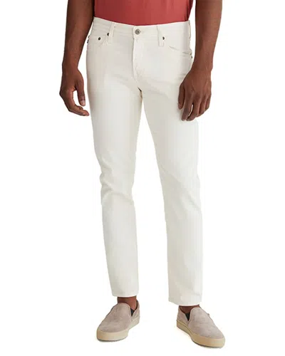 Ag Jeans Tellis Ivory Dust Slim Jean In White