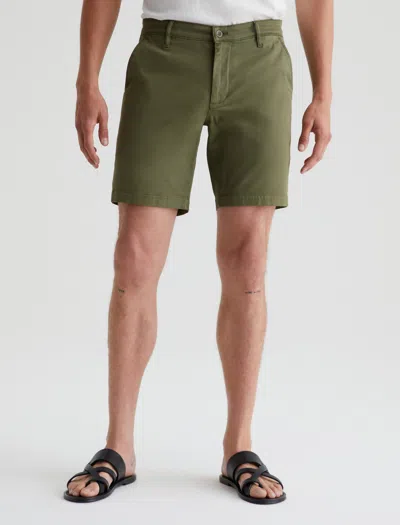 Ag Jeans Wanderer Short In Green