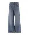 Ag Jeans With Belt Loops In Blue