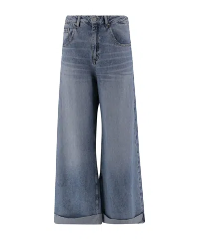 Ag Jeans With Belt Loops In Blue
