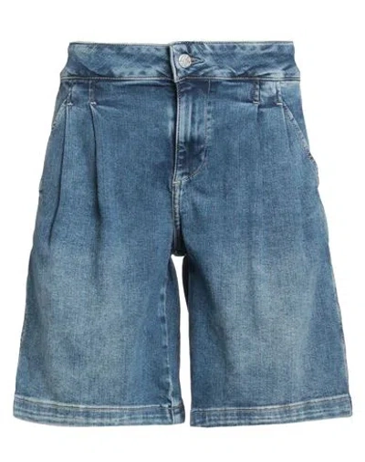 Ag Jeans Woman Denim Shorts Blue Size 29 Cotton, Polyester, Elastane