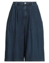 Ag Jeans Woman Denim Shorts Blue Size 31 Cotton, Polyester, Lyocell, Elastane