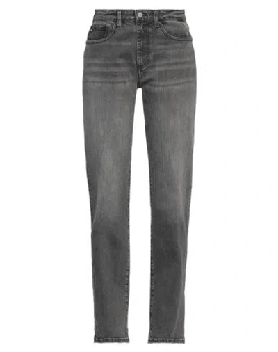 Ag Jeans Woman Jeans Black Size 24 Organic Cotton, Elastane