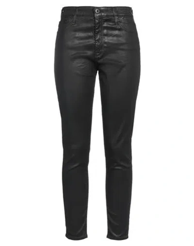 Ag Jeans Woman Jeans Black Size 25 Cotton, Modal, Polyester, Polyurethane