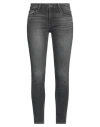 Ag Jeans Woman Jeans Black Size 27 Cotton, Polyester, Elastane In Black