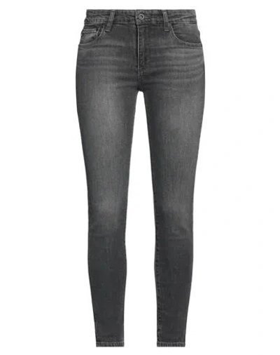 Ag Jeans Woman Jeans Black Size 27 Cotton, Polyester, Elastane