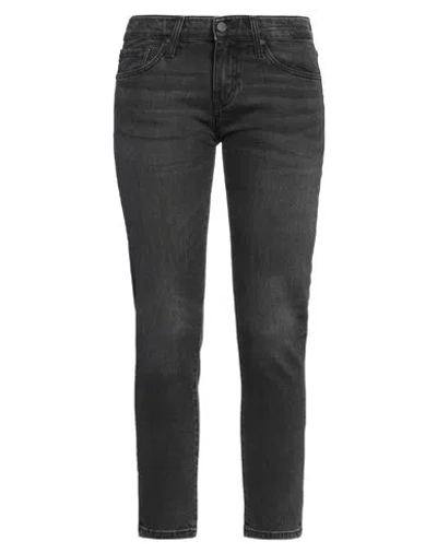 Ag Jeans Woman Jeans Black Size 27 Organic Cotton, Elastane