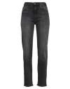 Ag The Farrah High Waist Ankle Skinny Jeans In Black
