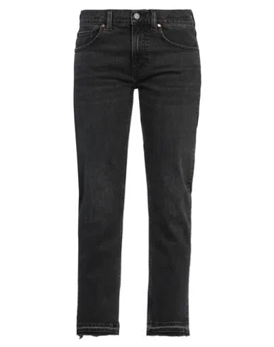 Ag Jeans Woman Jeans Black Size 30 Organic Cotton, Elastane