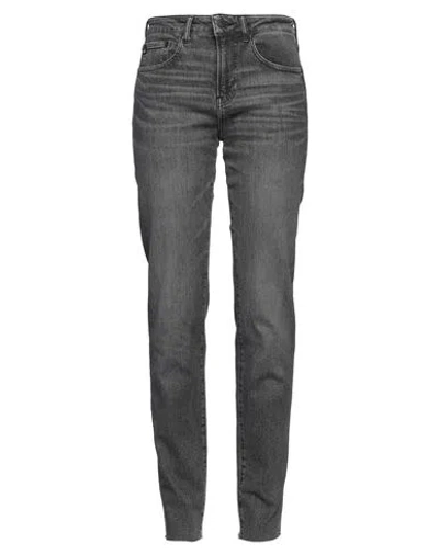 Ag Jeans Woman Jeans Black Size 32 Cotton, Post-consumer Recycled Cotton, Elastane
