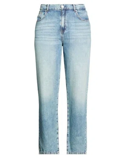 Ag Jeans Woman Jeans Blue Size 25 Cotton, Lyocell