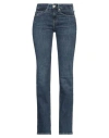 Ag Jeans Woman Jeans Blue Size 31 Cotton, Polyester, Elastane In Blue