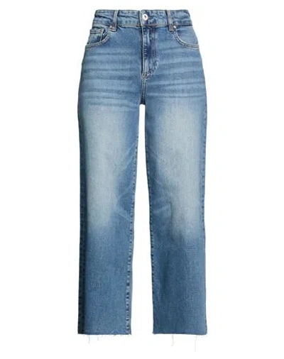 Ag Jeans Woman Jeans Blue Size 27 Cotton, Lyocell, Elastane