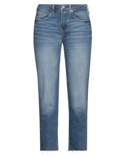 Ag Jeans Woman Jeans Blue Size 25 Cotton, Elastane