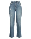 Ag Jeans Woman Jeans Blue Size 29 Cotton, Elastane In Blue