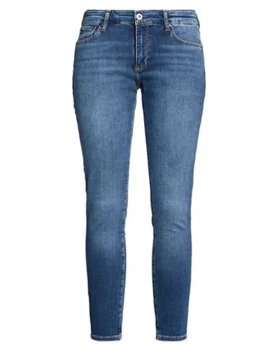 Ag Jeans Woman Jeans Blue Size 30 Cotton, Lyocell, Elastomultiester, Elastane