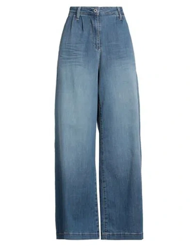 Ag Jeans Woman Jeans Blue Size 26 Cotton, Lyocell, Polyester, Elastane