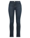 Ag Jeans Woman Jeans Blue Size 30 Cotton, Polyester, Elastane In Blue