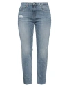 Ag Jeans Woman Jeans Blue Size 29 Cotton, Pes - Polyethersulfone, Elastane In Blue