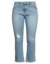 Ag Jeans Woman Jeans Blue Size 31 Cotton, Elastane In Blue