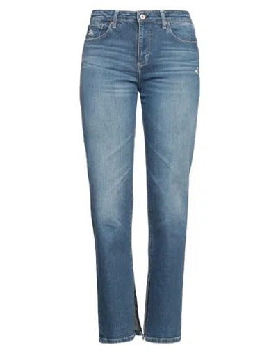 Ag Jeans Woman Jeans Blue Size 31 Cotton, Elastane