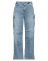Ag Jeans Woman Jeans Blue Size 31 Cotton, Elastane In Blue