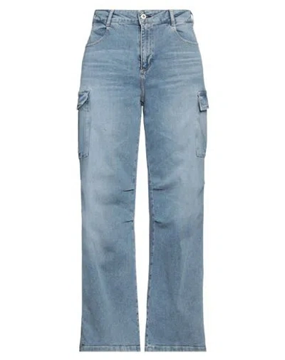 Ag Jeans Woman Jeans Blue Size 31 Cotton, Elastane