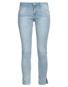 Ag Jeans Woman Jeans Blue Size 25 Cotton, Polyester, Elastane In Blue