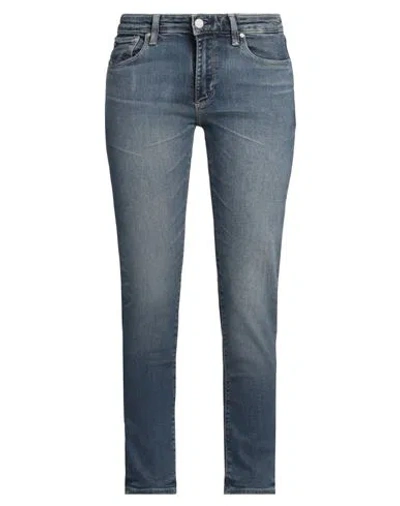 Ag Jeans Woman Jeans Blue Size 31 Cotton, Polyester, Elastane