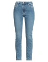 Ag Jeans Woman Jeans Blue Size 31 Cotton, Polyester, Elastane In Blue