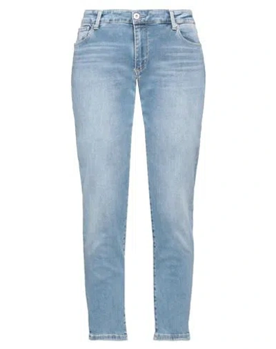 Ag Jeans Woman Jeans Blue Size 31 Cotton, Polyester, Elastane