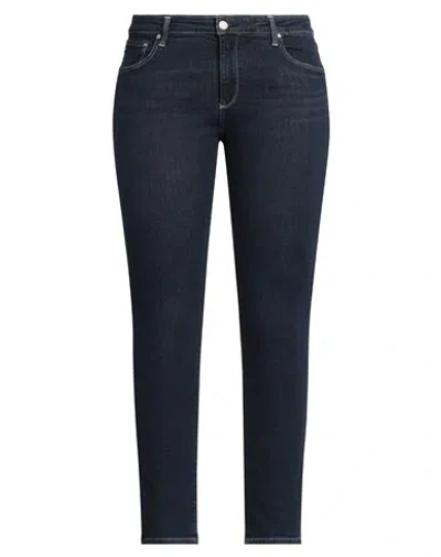 Ag Jeans Woman Jeans Blue Size 32 Cotton, Polyester, Elastane