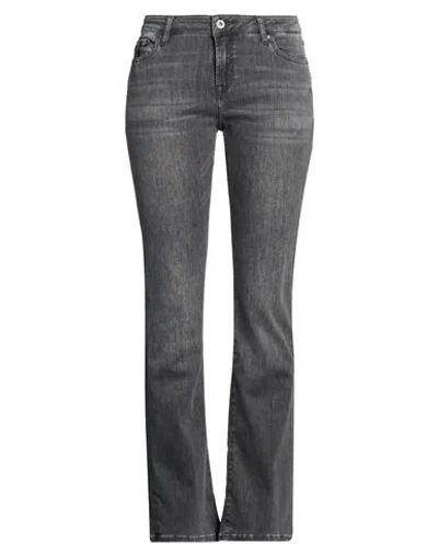 Ag Jeans Woman Jeans Grey Size 31 Cotton, Polyester, Modal, Elastane In Gray