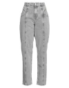 Ag Jeans Woman Jeans Light Grey Size 30 Cotton, Lyocell In Grey