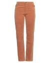 Ag Jeans Woman Pants Camel Size 31 Cotton, Acrylic, Viscose, Elastane In Beige