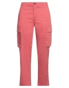 Ag Jeans Woman Pants Coral Size 27 Cotton, Elastane In Red