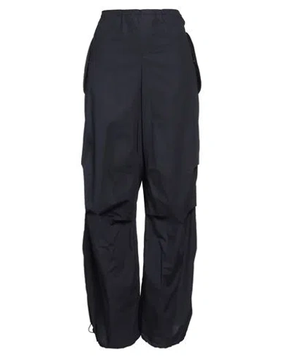 AG AG JEANS WOMAN PANTS NAVY SIZE S COTTON