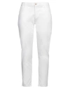 Ag Jeans Woman Pants White Size 28 Cotton, Modal, Polyester, Elastane In White