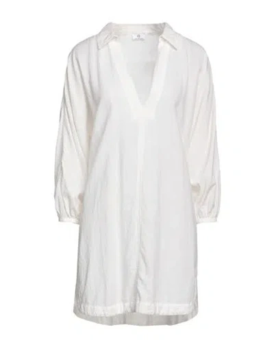 Ag Jeans Woman Top White Size S Cotton, Linen