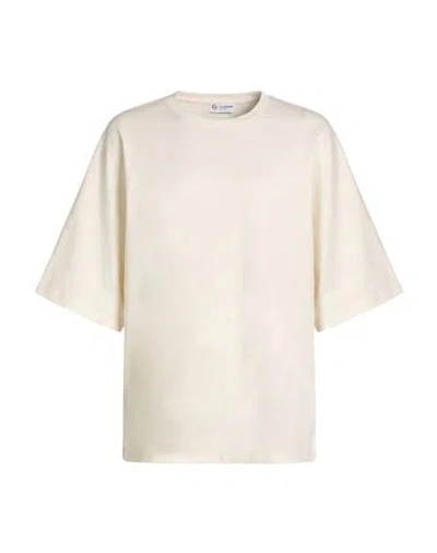 Ag Jeans Woman T-shirt Ivory Size Xs Cotton In White