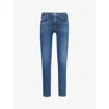 Ag Mid-rise Skinny Jeans In 13 Years Winter Solstice