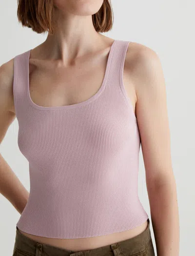 Ag Jeans Yuri Tank In Pink