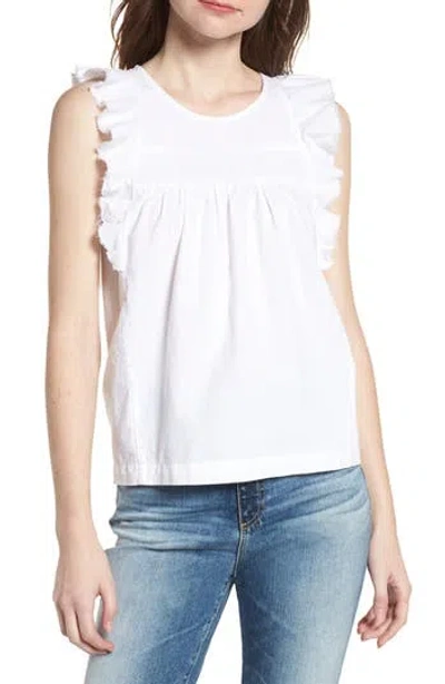 Ag Jennifer Top In White