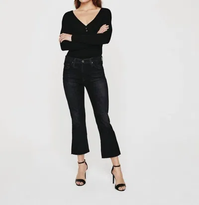 Ag Jodi Flare Crop In Holloway Wash In Multi