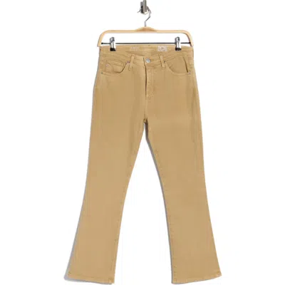 Ag Jodi High Waist Crop Flare Jeans In Neutral