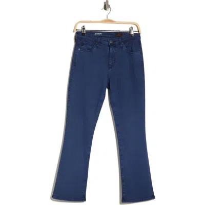 Ag Jodi High Waist Crop Flare Jeans In Blue