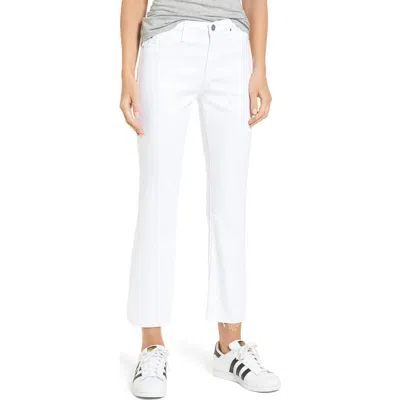 Ag Jodi High Waist Crop Jeans In White
